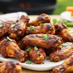 Куриные крылышки барбекю